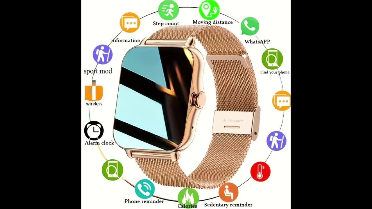 The Collision Of Technology And Fashion, The Smart Life On The Wrist, Improves The Quality And Convenience Of Life And Work, Helps Athletes Break Through Limits, And Is The Best Gift for Family, Loved Ones, And Elders! - Image 14