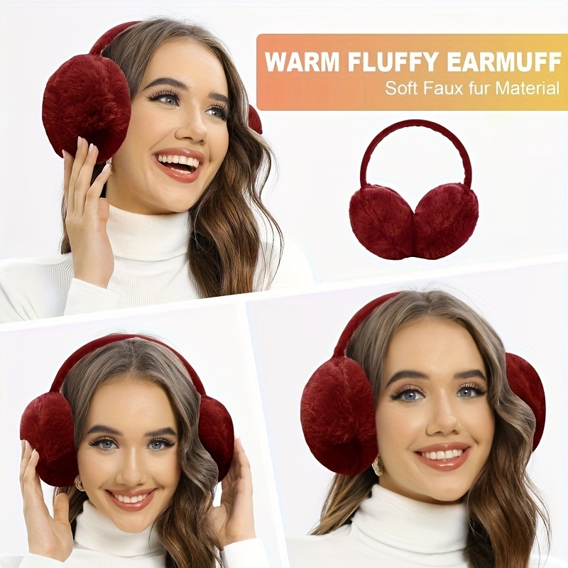 [Winter Sports Bundle] 5pcs/Set Winter Outdoor Sports Equipment - Thick Warm Knit Hat, Neck, Touch Screen Gloves, Plush Ear Muffs and Snow Socks for Skiing, Cycling and Hiking