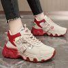 7831 Women's Outdoor Casual Shoes, Versatile Commuter Sneakers, and Leg-lengthening Dad Shoes, Breathable Thick-Sole Sneakers, Lightweight Platform, Campus Wear, Cloud-Soft Sole, Casual Fashion, Vintage Minimalist, Indoor/Outdoor, All-Season Wear
