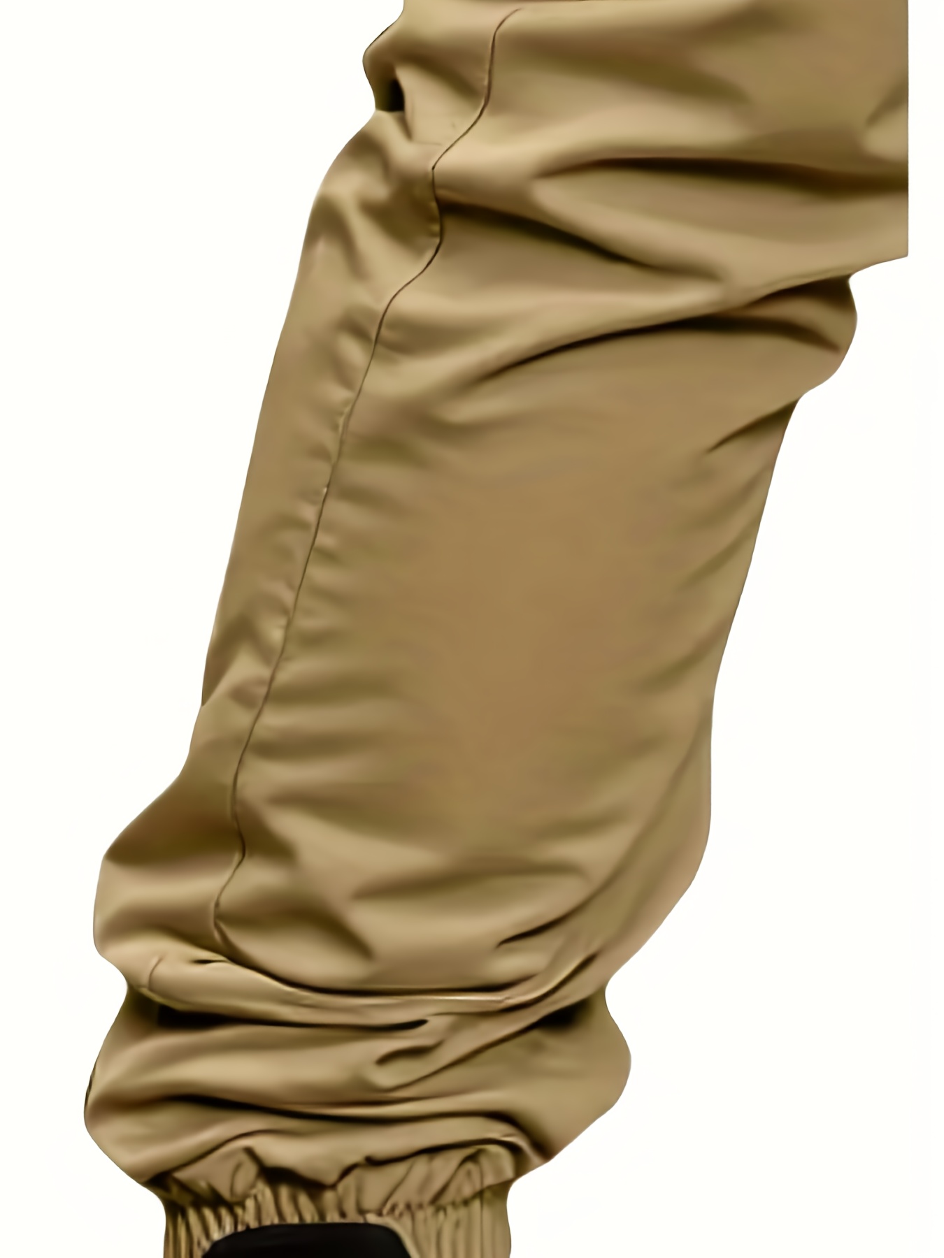 Men's Heavy-Duty Pants - Tapered Trousers with Cuffed Ankle, Straight-Leg Fit (No Stretch) for Casual & Professional Wear, Winter Warmth - Outdoor/Office/ Pants (Solid Color, Regular Length) - Durable Trousers for Men