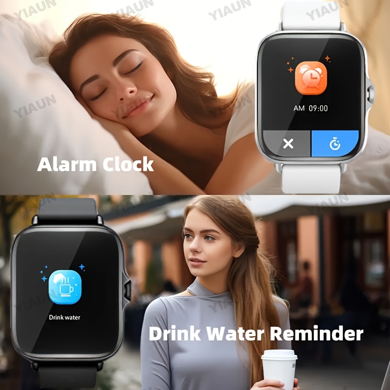 1.83-inch HD Full Touchscreen Sports Style Smart Watch, with Activity Tracking Data Alarm Calculator Remote Camera Long Sitting Reminder Multifunctional Perfect Holiday Gift, Smart Wearable, Fitness Tracker, Modern Wearable, Sporty Design, Highquality Display, Premium Materials, Touchscreen Watch, Digital Watch, Tech Lovers, Healthconscious Users