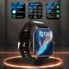 Fashion Sport Smart Watch | USB Charging, Non-water Resistant, TFT Screen, 4.65cm Dial, Deployant Clasp, Wireless, Rechargeable Battery, Ideal for Easter, Thanksgiving, Christmas, Halloween, Father'S Day - AZRTL