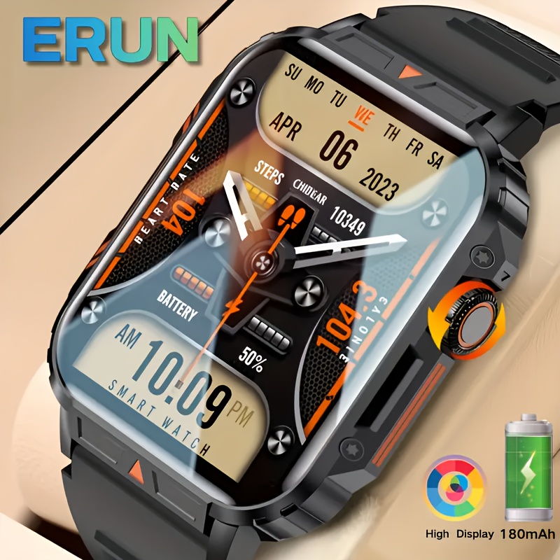 2025 Fashion Smartwatch | Full Touchscreen | Wireless Call Smartwatch, with Step Counter/Music Control/Multiple Dials/Alarm/Compatible with iPhone and Android Phones