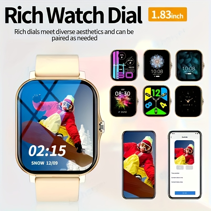 The Collision Of Technology And Fashion, The Smart Life On The Wrist, Improves The Quality And Convenience Of Life And Work, Helps Athletes Break Through Limits, And Is The Best Gift for Family, Loved Ones, And Elders!