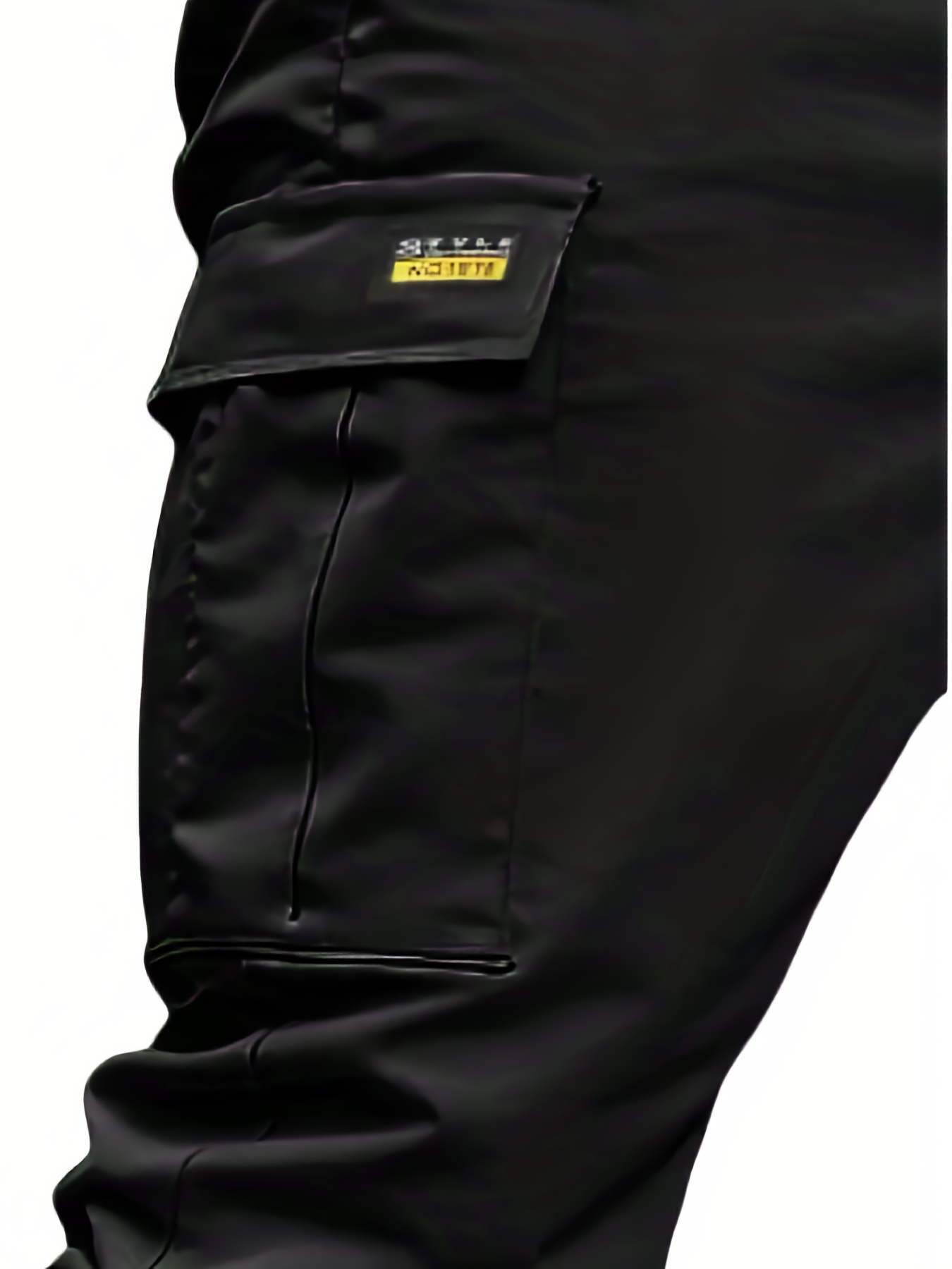 Men's Heavy-Duty Pants - Tapered Trousers with Cuffed Ankle, Straight-Leg Fit (No Stretch) for Casual & Professional Wear, Winter Warmth - Outdoor/Office/ Pants (Solid Color, Regular Length) - Durable Trousers for Men