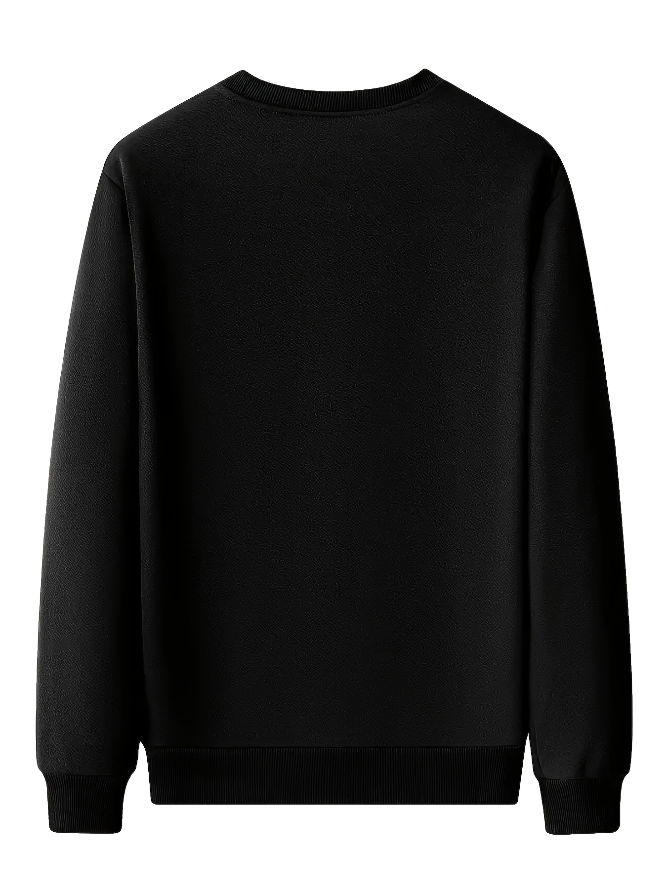 Men's Winter Fleece-Like Sweater Vest Jacket - Thickened Round Neck Long Sleeve Inner Layer, Machine Washable Animal Print ( Stripe) & Solid Colors for Cold Weather, Casual & Activities - No Belt Required, Winter Clothes For Men, Thermal Wear For Men, Mens Winter Clothes, Mens Clothes, Men Winter Clothes, Winter Shirts For Men, Warm Clothes For Men, Winter Sweatshirt Men, Thermal Tops For Men, Mens Thermal Tops, Winter Sweater For Men, Sweater For Men Winter,