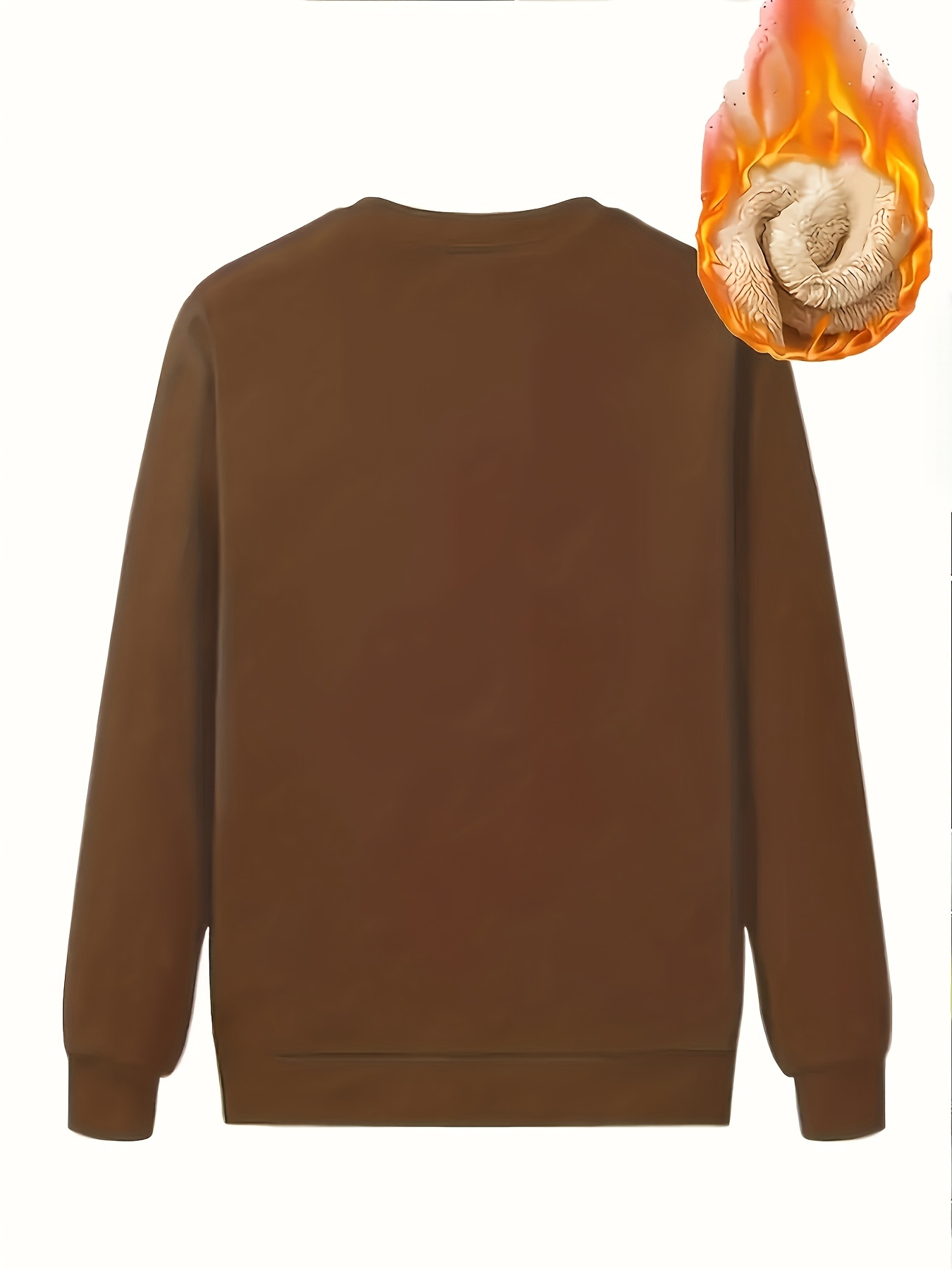 Men's Winter Fleece-Like Sweater Vest Jacket - Thickened Round Neck Long Sleeve Inner Layer, Machine Washable Animal Print ( Stripe) & Solid Colors for Cold Weather, Casual & Activities - No Belt Required, Winter Clothes For Men, Thermal Wear For Men, Mens Winter Clothes, Mens Clothes, Men Winter Clothes, Winter Shirts For Men, Warm Clothes For Men, Winter Sweatshirt Men, Thermal Tops For Men, Mens Thermal Tops, Winter Sweater For Men, Sweater For Men Winter,