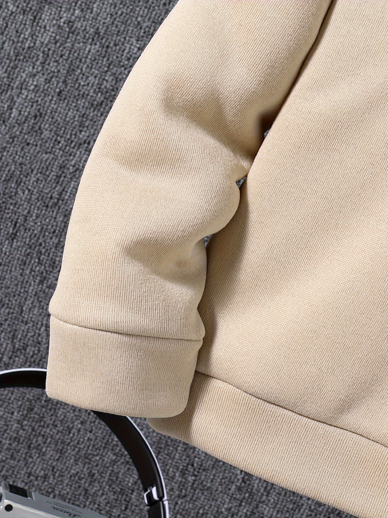 Boy's 2-piece Casual Co Ord Set, Long Sleeve Letter Embossed Hoodie And Jogger Pants, Comfy Spring Fall Clothes For Daily & Outdoor Wear - Image 10