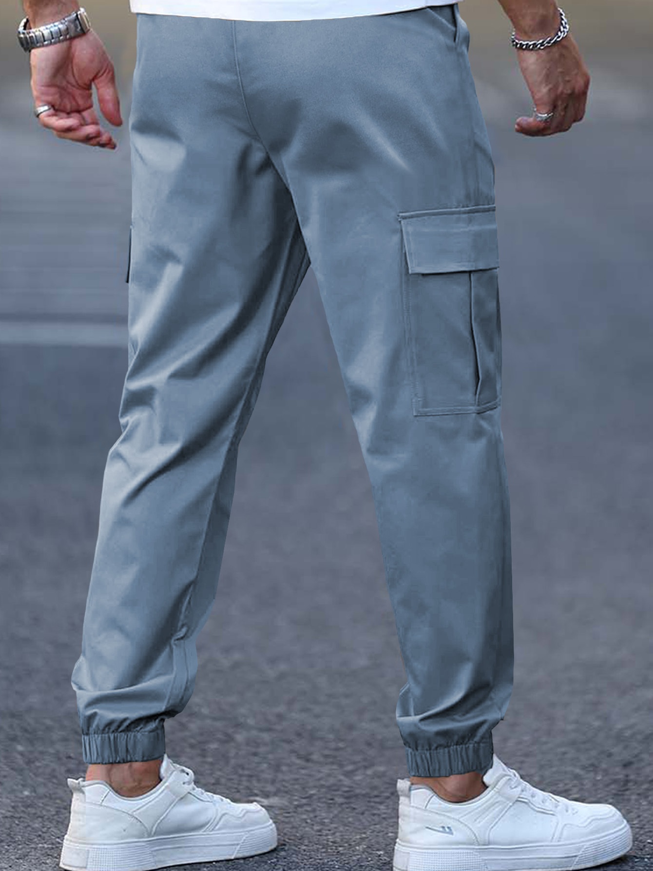 Men's Cargo Pants - Non-Stretch Fabric with Multiple Utility Pockets, Adjustable Drawstring Waist, All-Season Casual Pants for Everyday & Formal Outfits - Ideal Gift for Men (Birthday/Christmas) - Machine Washable, Versatile Outfit Pants, Durable Pants Construction, Classic Fit, Sturdy Material, Outdoor Enthusiasts
