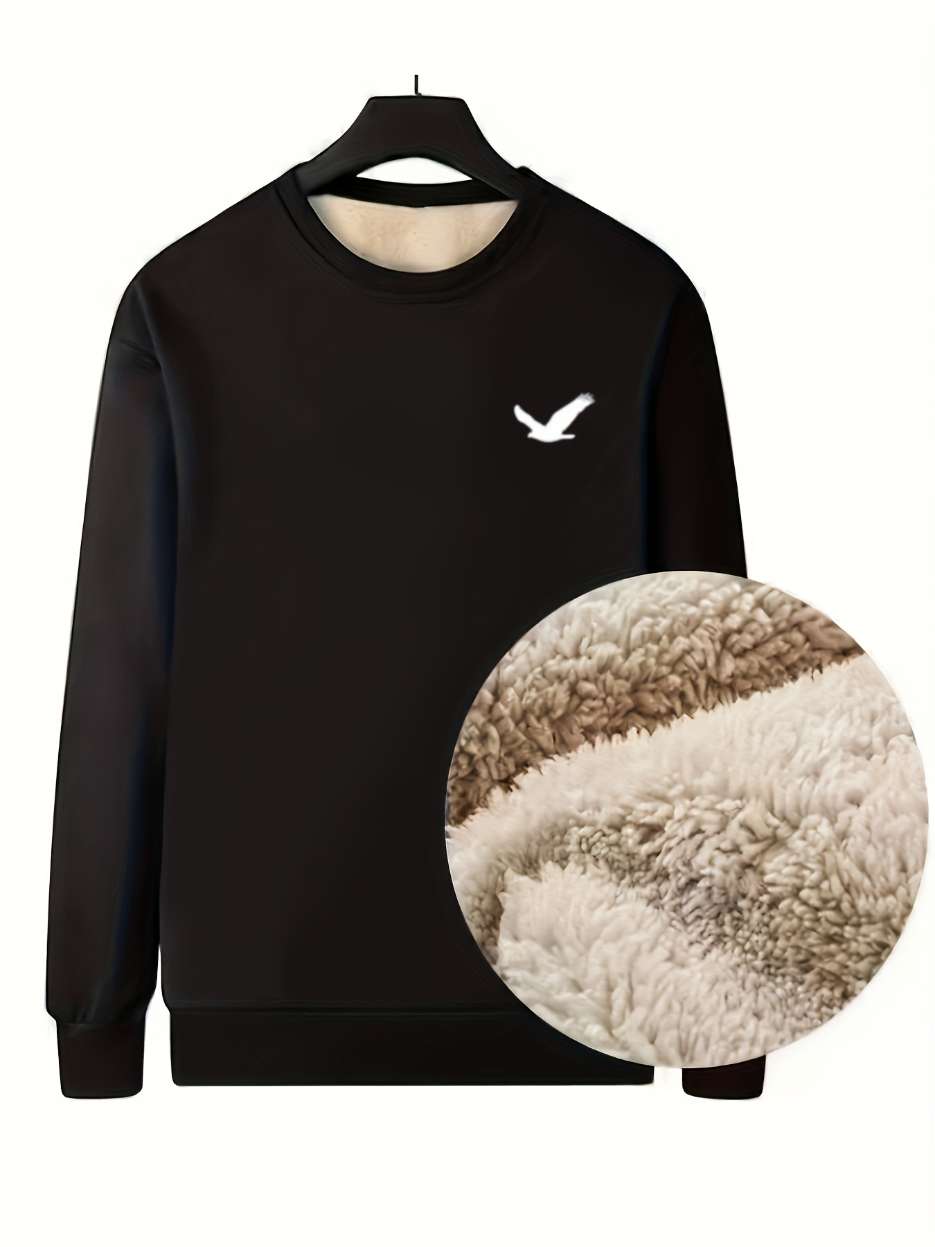 Men's Winter Fleece-Like Sweater Vest Jacket - Thickened Round Neck Long Sleeve Inner Layer, Machine Washable Animal Print ( Stripe) & Solid Colors for Cold Weather, Casual & Activities - No Belt Required, Winter Clothes For Men, Thermal Wear For Men, Mens Winter Clothes, Mens Clothes, Men Winter Clothes, Winter Shirts For Men, Warm Clothes For Men, Winter Sweatshirt Men, Thermal Tops For Men, Mens Thermal Tops, Winter Sweater For Men, Sweater For Men Winter,