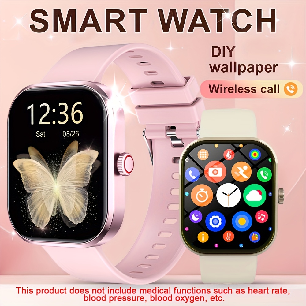 2025 New Unisex Smartwatch Gift, 2.01-Inch Full Touchscreen Smartwatch with Calling/Answering, 100+ Exercise Modes, Pedometer, Distance, Calories - Image 4