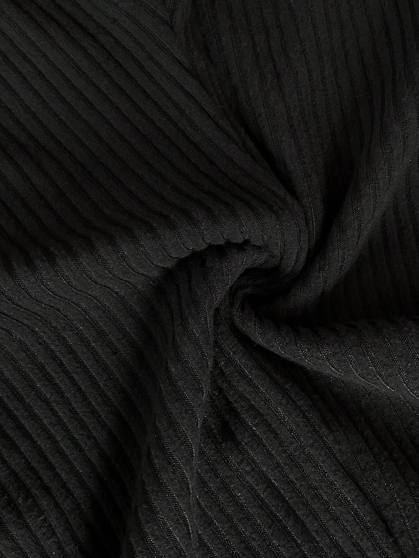 Maternity High-Waisted Wide-Leg Bell-Bottom Pants - Pregnancy Trousers with Button Closure, Elastic Waist & Smooth Houndstooth-Like Leg (No-Show Under) - Machine Washable for, Prenatal Yoga, & Casual Wear (Black/White - Image 7