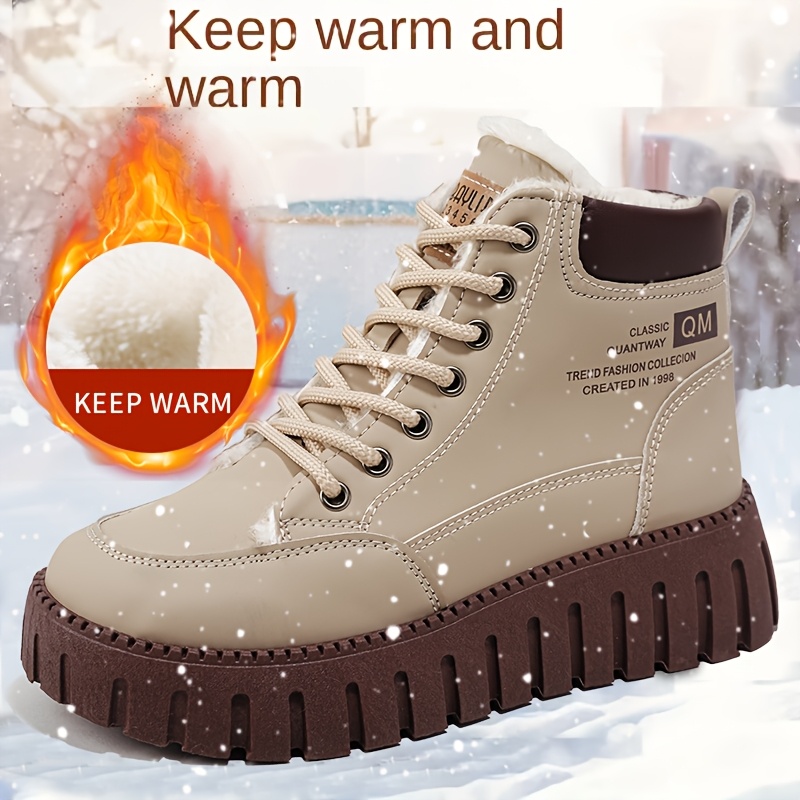 [Trendy Winter Boots] Trendy & Warm Women's Thick-Soled Short Snow Boots | 2025 Winter Fashion Shoes, Cozy Boots