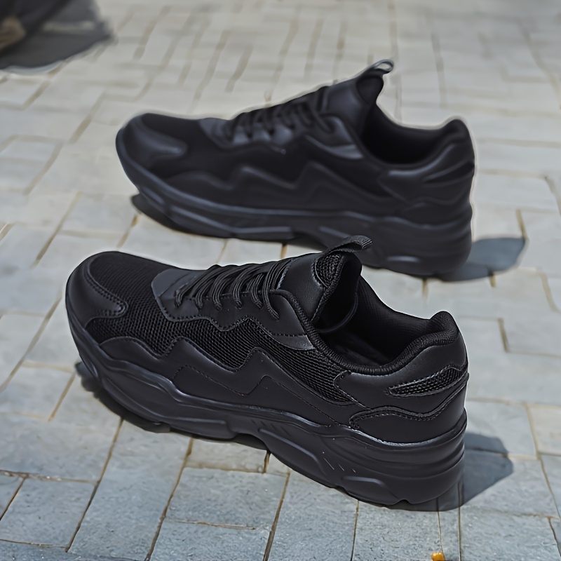 Women'S Breathable Lace-Up Trail Running Shoes - All-Season Outdoor Sports Footwear for Hiking, Trekking, and Running, Featuring a EVA Cushioned Insole, a Fabric Upper, And a Solid Color Design - Image 7