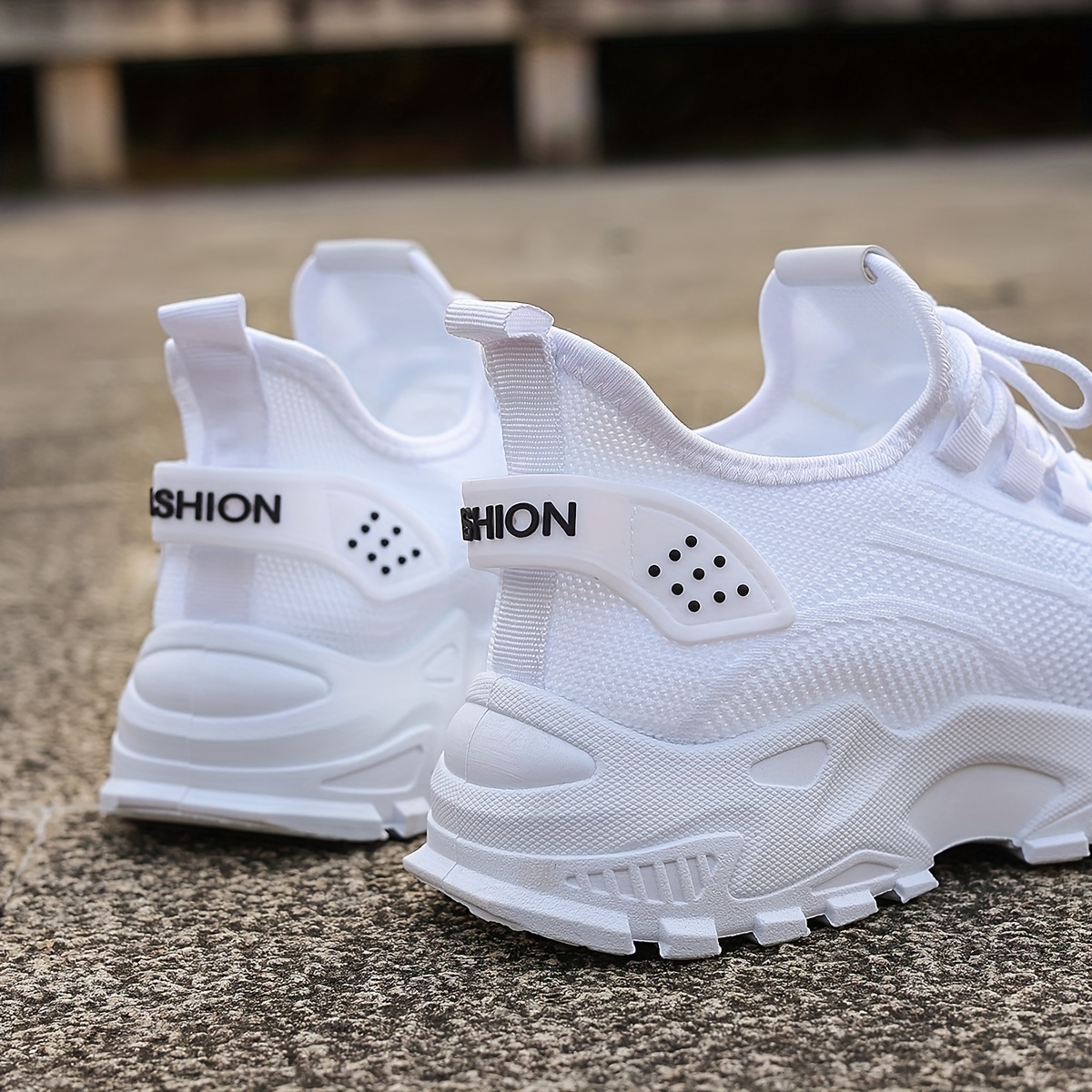 Women's Fashion Breathable Knit Sneakers, New Spring/Autumn Casual Lightweight Soft-Sole Walking Shoes, Comfortable Low-Top Running Shoes for Outdoor Use