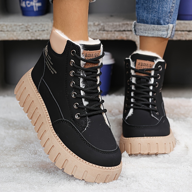 [Trendy Winter Boots] Trendy & Warm Women's Thick-Soled Short Snow Boots | 2025 Winter Fashion Shoes, Cozy Boots