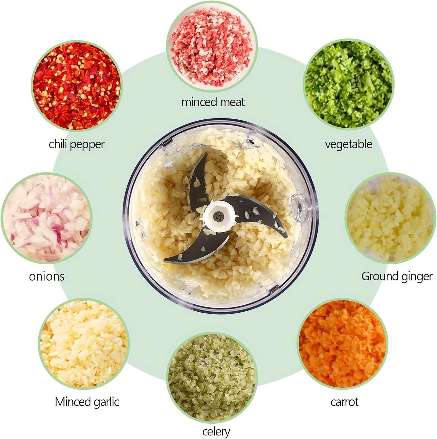 Food Processor, Blender, Vegetable Chopper, Food Grinder