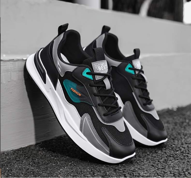 Men's Plus Size Canvas Sneakers - Trendy Casual Running Shoes with Air Cushion, Breathable Fabric Upper, Low-Top Design, and Durable PVC Sole for Casual Attire, Walking, and Skateboarding