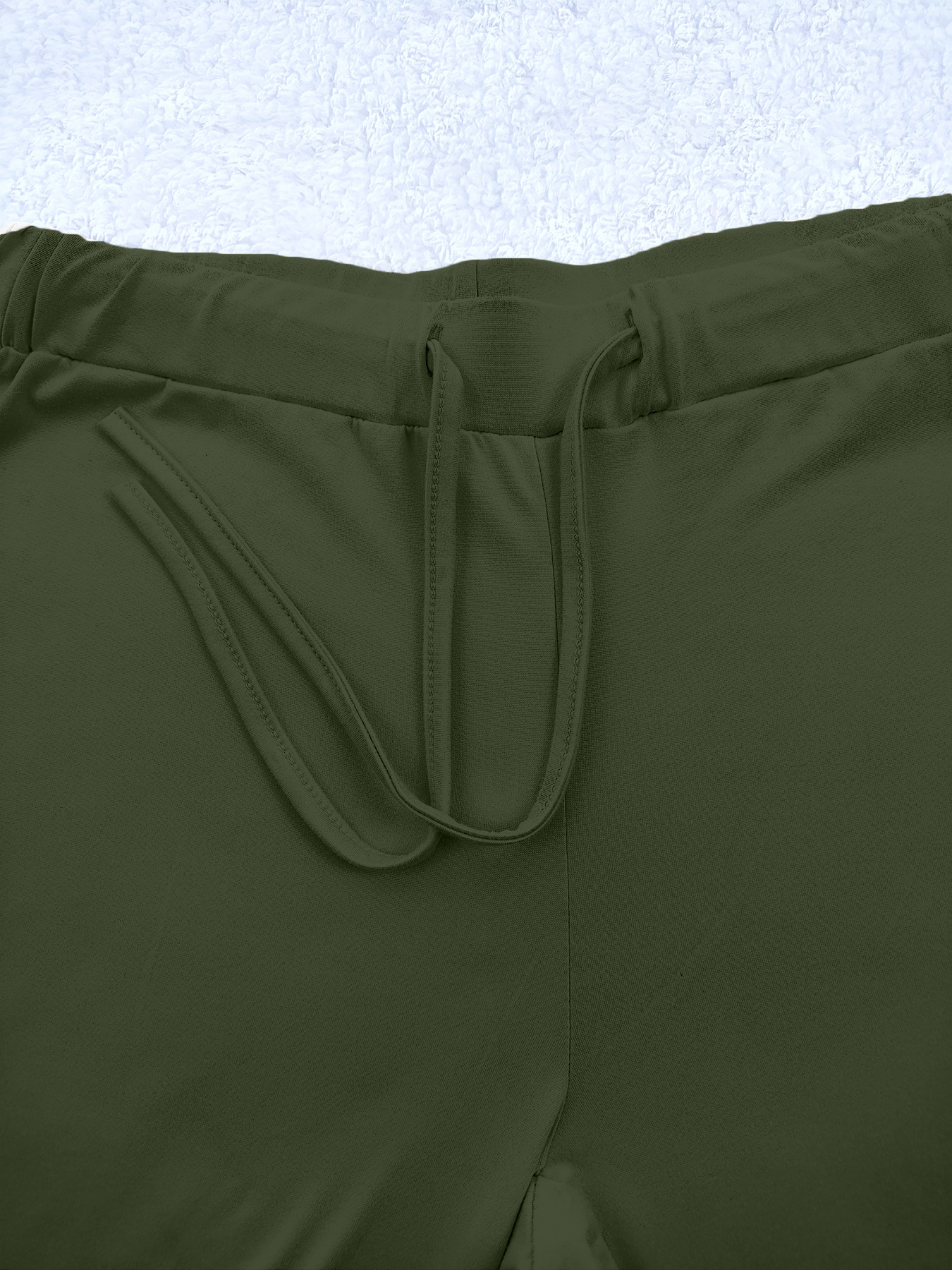 2026 Spring Women'S Symmetrical Striped Print | Comfortable Casual Regular Fit Straight-Leg Pants with Drawstring Waist