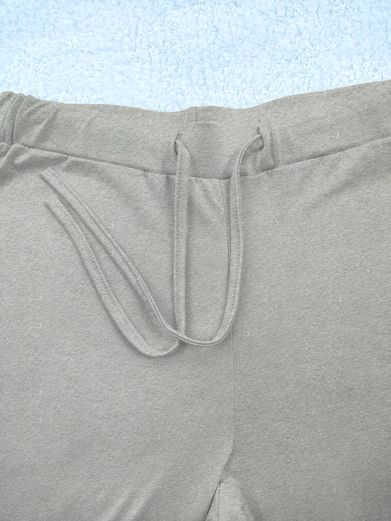 2026 Spring Women'S Symmetrical Striped Print | Comfortable Casual Regular Fit Straight-Leg Pants with Drawstring Waist