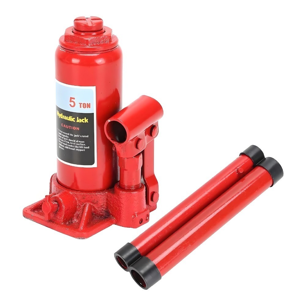 5-ton 5T bottle jack, portable hydraulic jack suitable for cars, compact car lift for roadside maintenance, used in garages, SUV