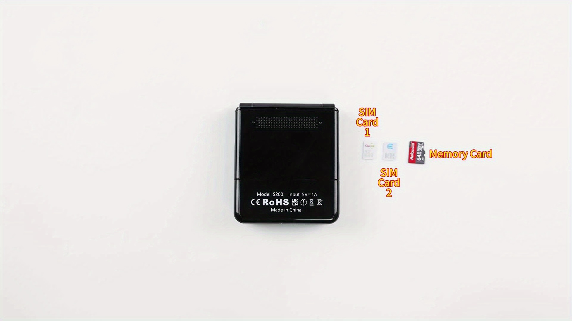 XGODY S200 Senior Mobile Phone Simple For Elderly, Basic Cell Phone With Large Buttons, Flip Phone, Unlocked Senior Mobile Phone With 2.4" Color Display | SOS Button | FM Radio |MicroSD Up To 128 GB Fat32 Torch |1300mAh Battery (Golden) With Case+Strap - Image 12