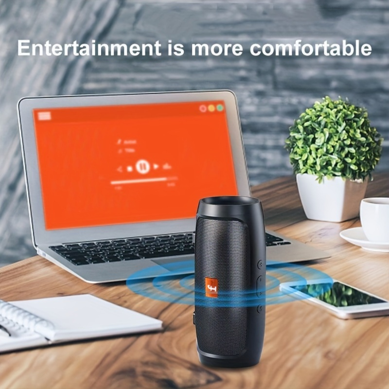 Portable Wireless Speaker with Long Battery Life, Stereo Sound, USB-C Charging, Compact Design for Tablets, Phones, Computers, Android Devices - Ideal Gift for Thanksgiving, Halloween, Christmas - Image 7