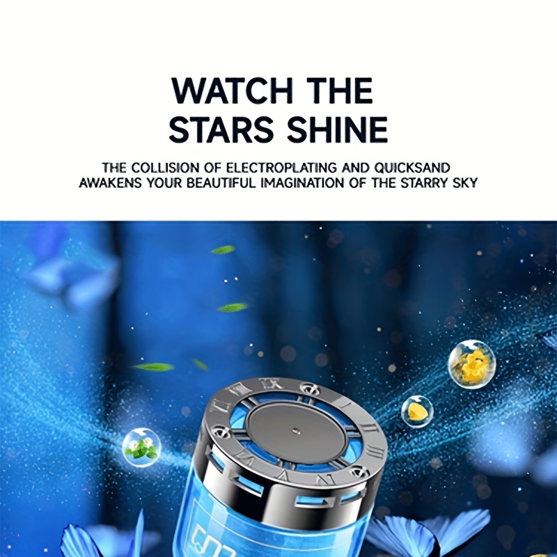 Air Freshener, Long-Lasting Fragrance, Solid Scent Balm for Men and Women, In- Odor Eliminator, Automotive Ornament