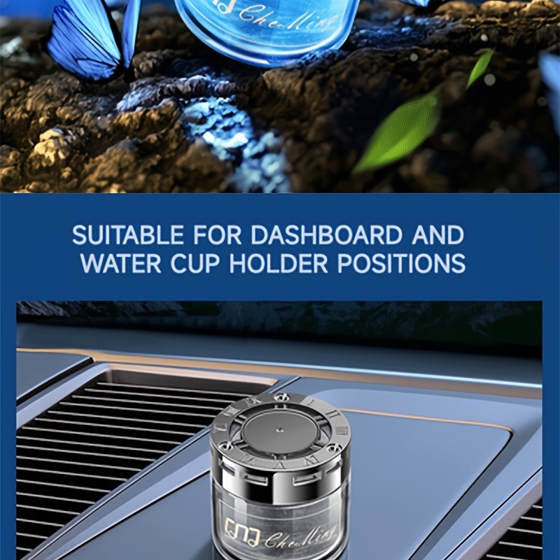 Air Freshener, Long-Lasting Fragrance, Solid Scent Balm for Men and Women, In- Odor Eliminator, Automotive Ornament