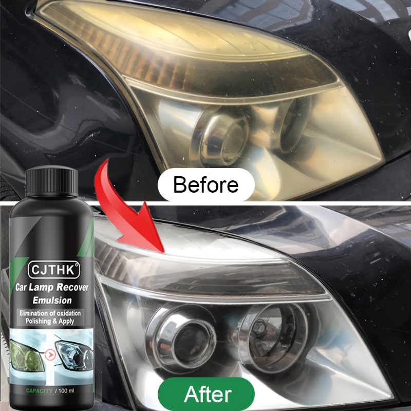Automotive Headlight Restoration Kit for Polishing, Scratch Removal, And Maintenance.