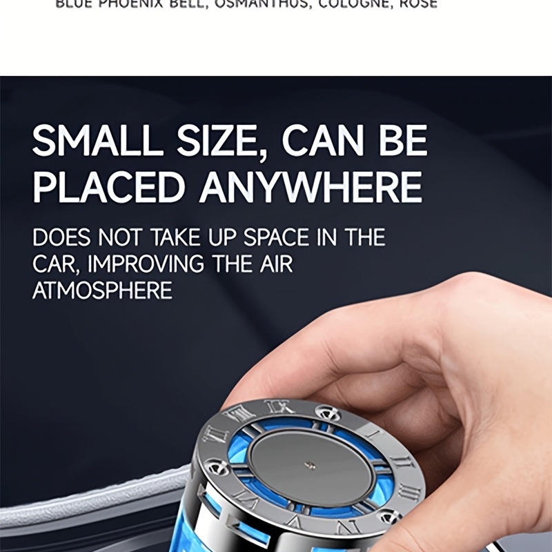 Air Freshener, Long-Lasting Fragrance, Solid Scent Balm for Men and Women, In- Odor Eliminator, Automotive Ornament