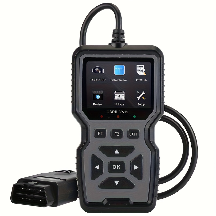 The Latest OBD2 Scanner Code Reader for 2025 Is a Car Engine Fault Scanner And CAN Diagnostic Tool That Reads And Clears Error Codes for All OBDII/EOBD Protocol Vehicles Manufactured After 1996, Without The Need for a Battery, Without Battery