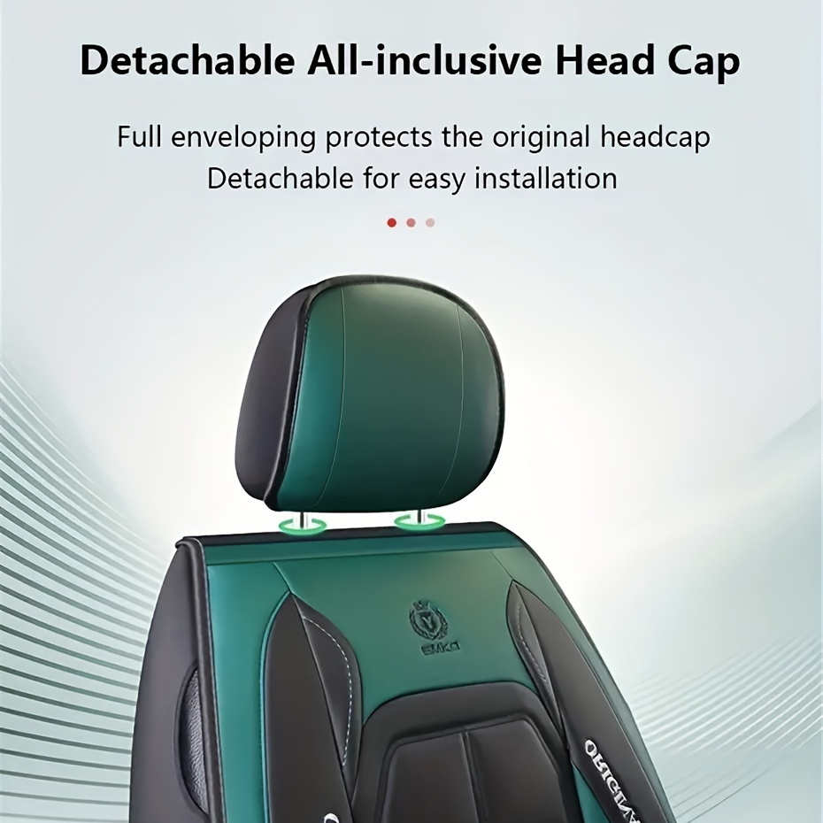 Car Seat Covers - Universal Fit, Easy Installation, Unpadded, Suitable for Various Vehicle Models, Front Seats, 1pc