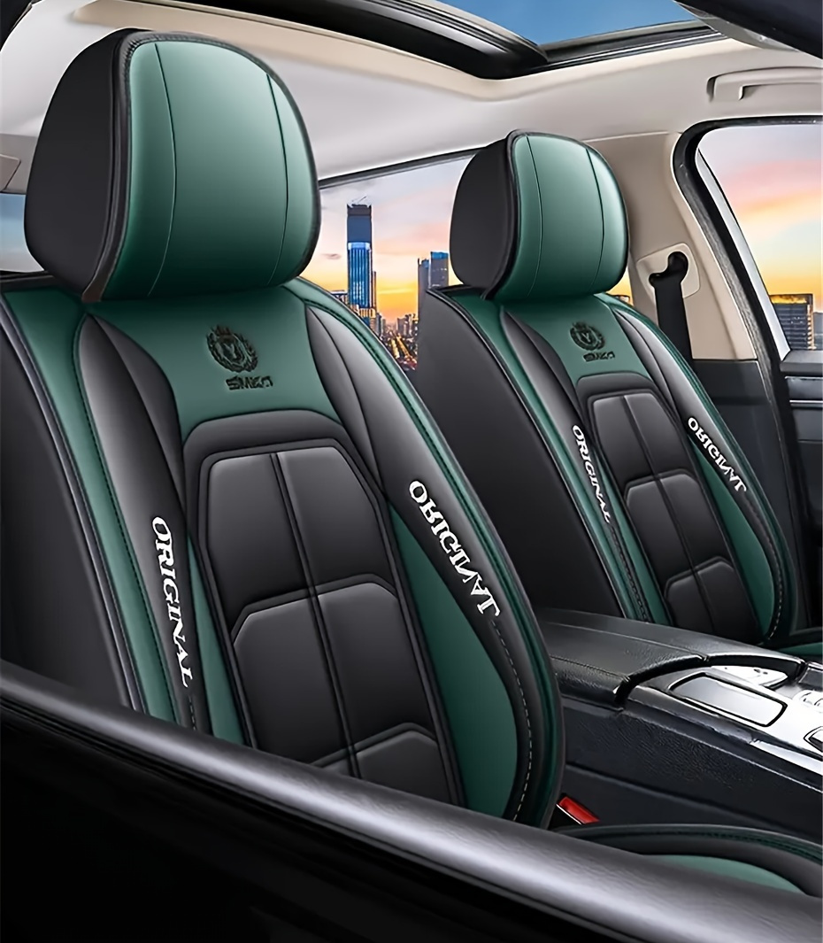 Car Seat Covers - Universal Fit, Easy Installation, Unpadded, Suitable for Various Vehicle Models, Front Seats, 1pc
