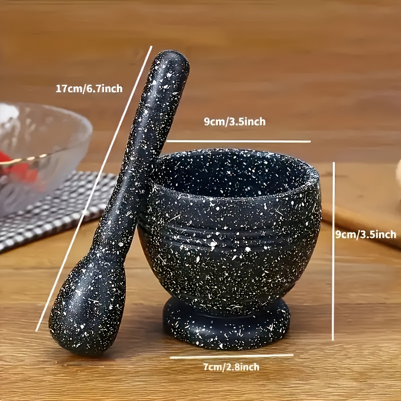 1 Set of Grinder and Pestle Kitchen Garlic Bowl, Pepper Grinder, Food-Grade PP Material, Household Multi-Functional Grinder, Garlic Mincer Tool, Seasoning Grinder, Grain and Spice Grinder, Kitchen Gadget